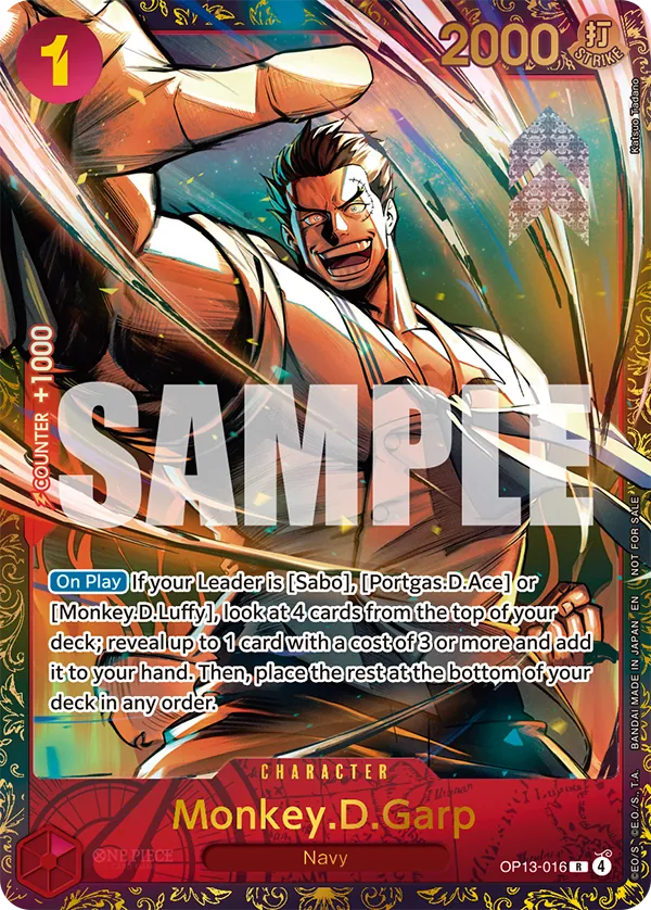 OP13-016 - Monkey D. Garp