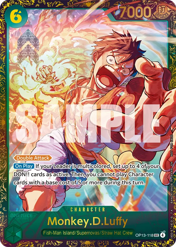 OP13-118 - Monkey D. Luffy