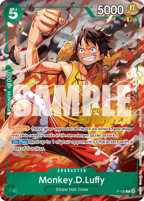 P-135 - Monkey D. Luffy
