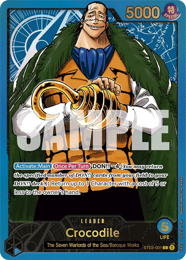 ST03-001 - Crocodile