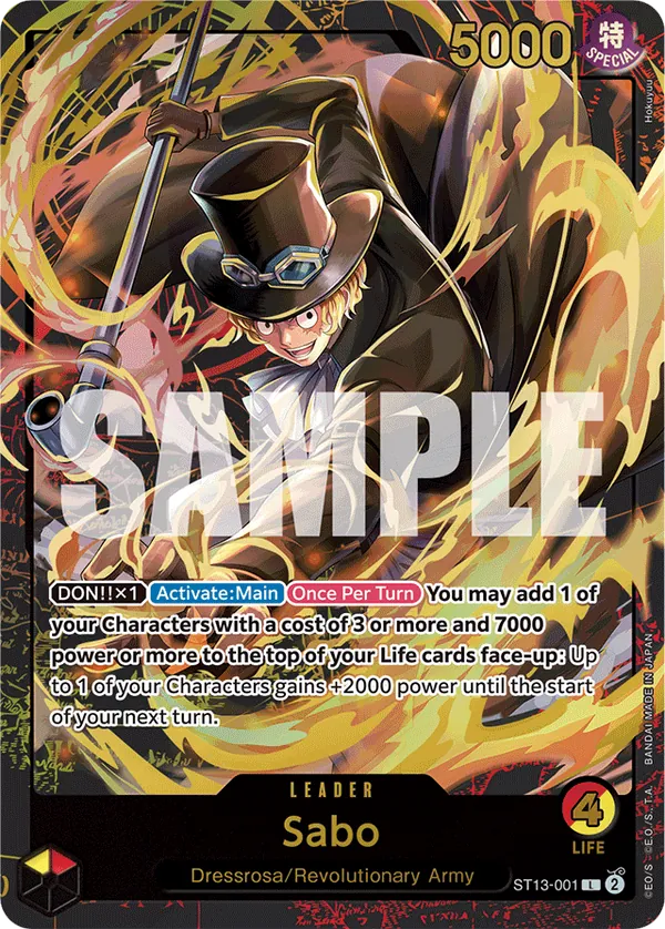 ST13-001 - Sabo