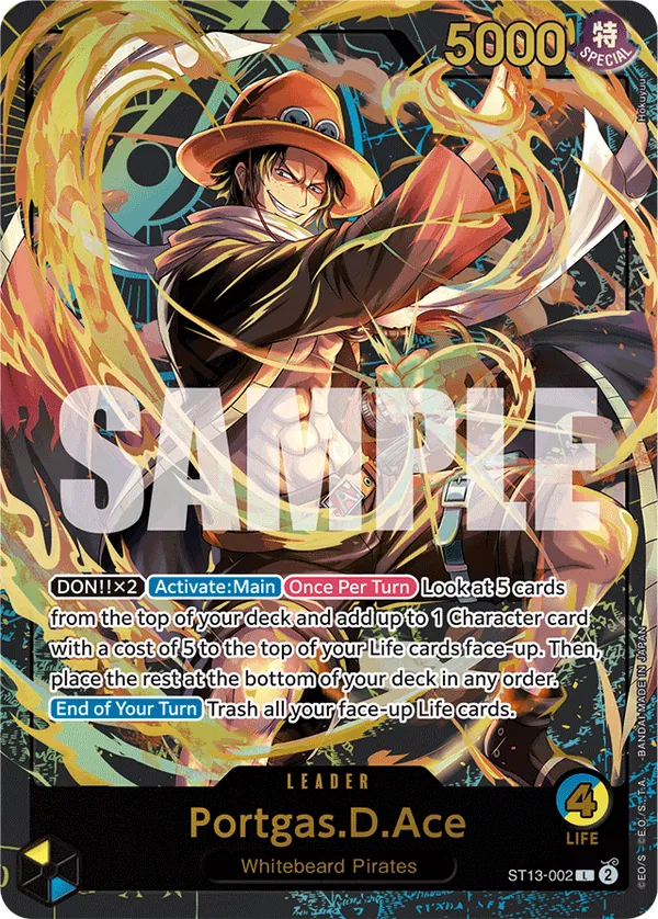 ST13-002 - Portgas D. Ace