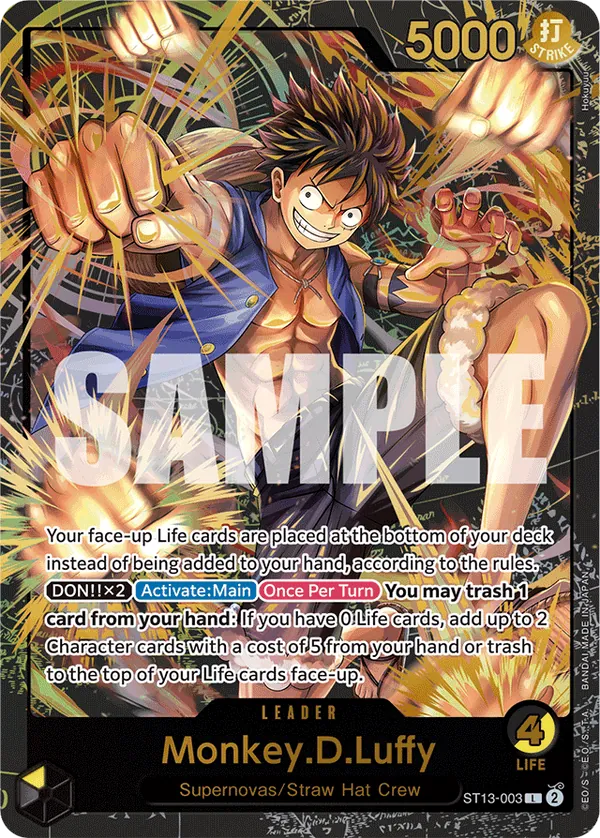 ST13-003 - Monkey D. Luffy