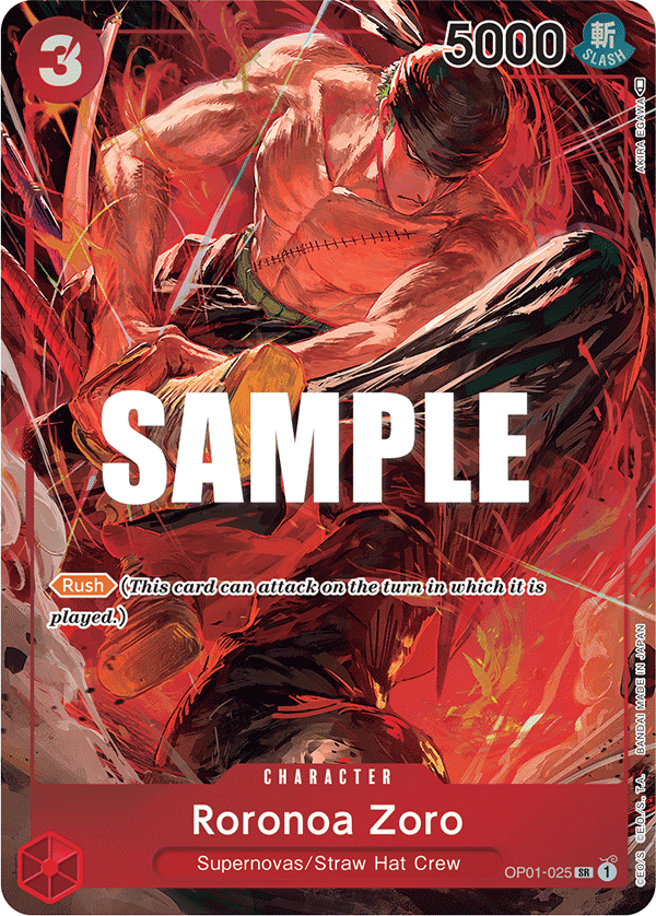 OP01-025 - Roronoa Zoro