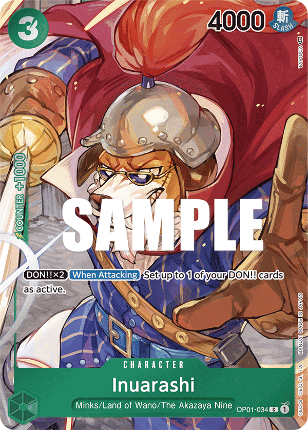 OP01-034 - Inuarashi