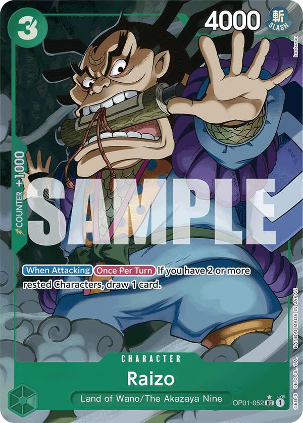 OP01-052 - Raizo