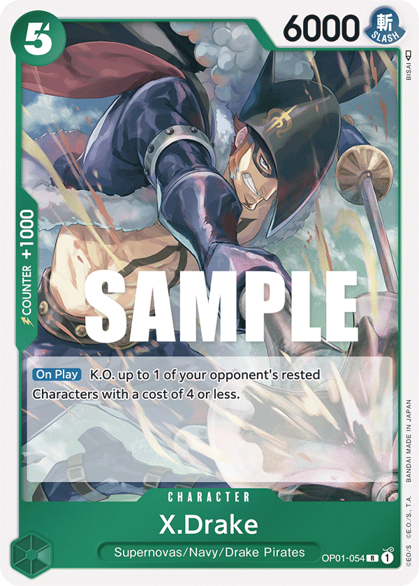 OP01-054 - X Drake