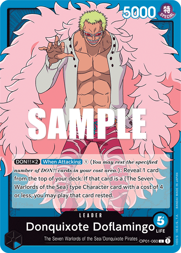 OP01-060 - Donquixote Doflamingo