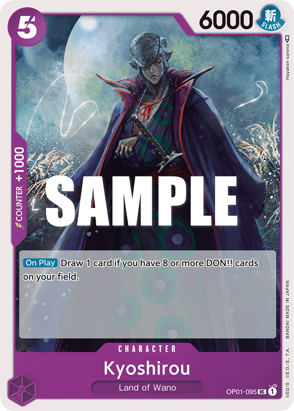 OP01-095 - Kyoshirou