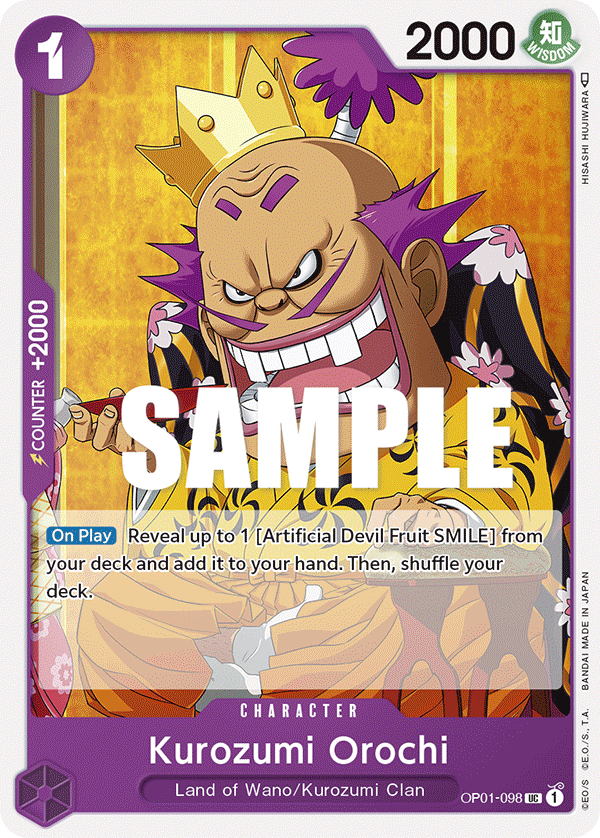 OP01-098 - Kurozumi Orochi