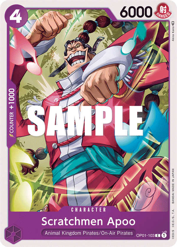 OP01-103 - Scratchmen Apoo