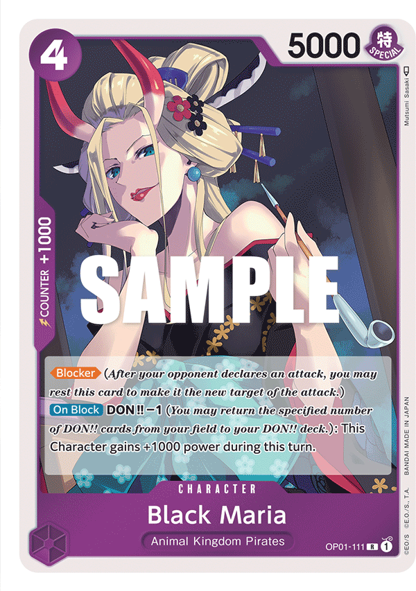 OP01-111 - Black Maria