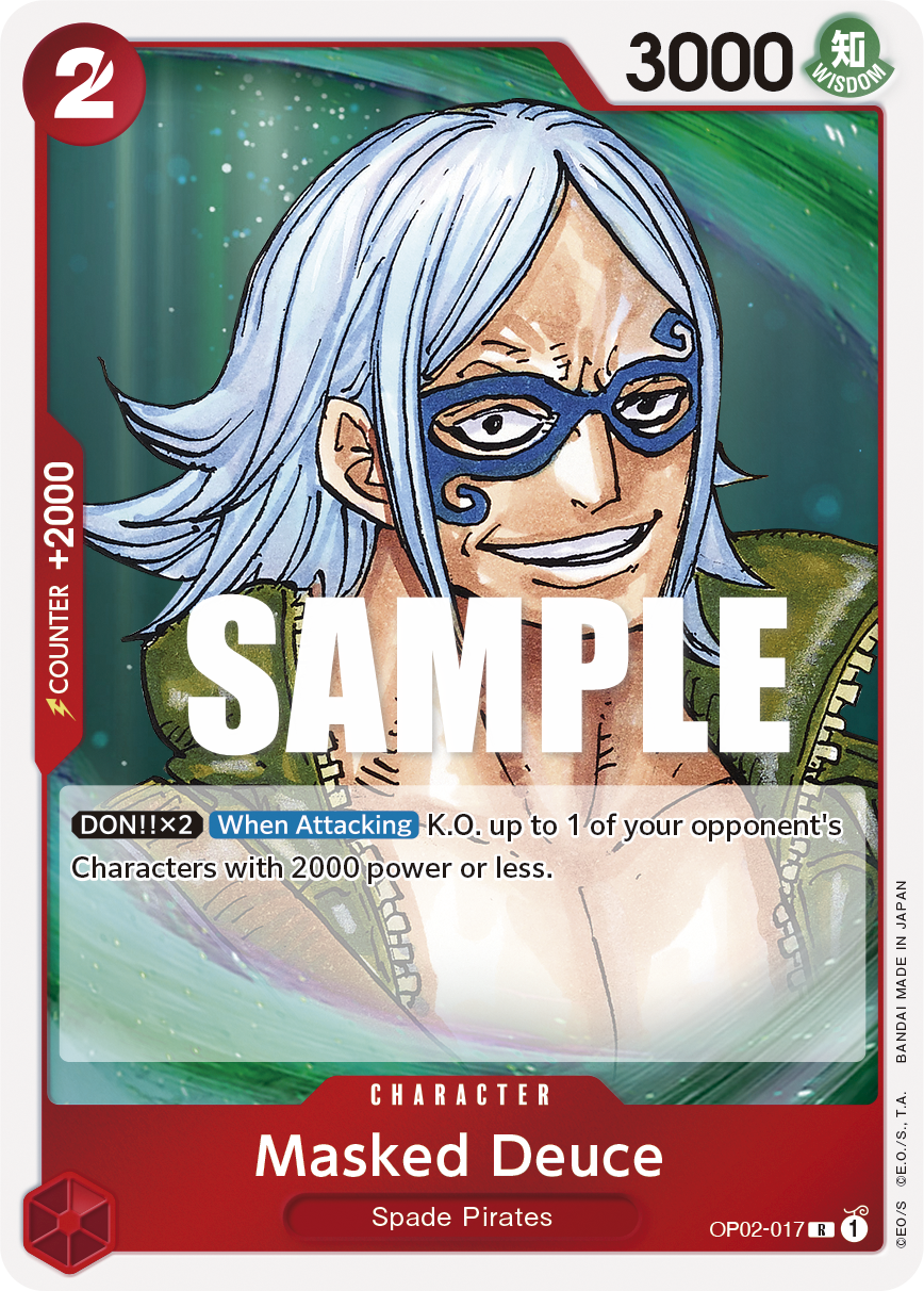 OP02-017 - Masked Deuce