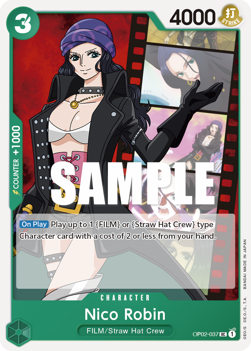 OP02-037 - Nico Robin