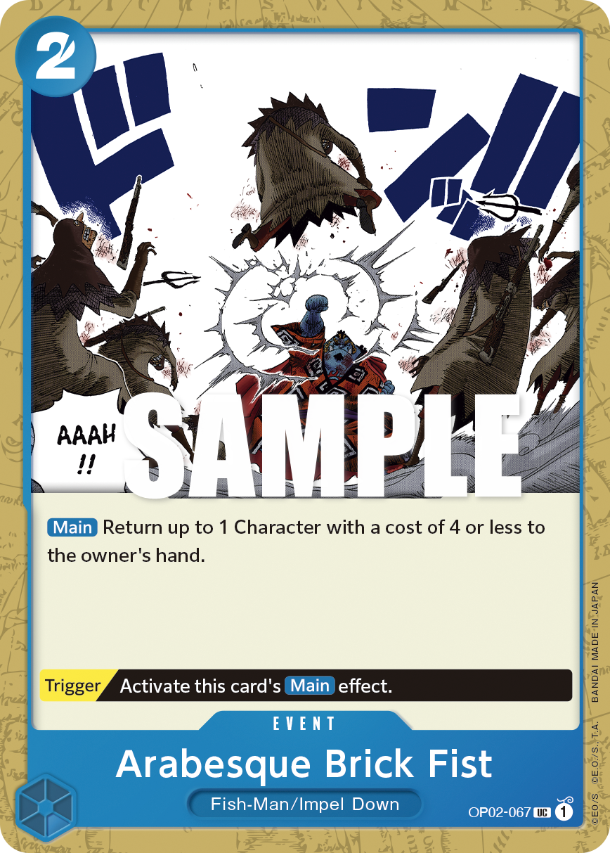 OP02-067 - Arabesque Brick Fist