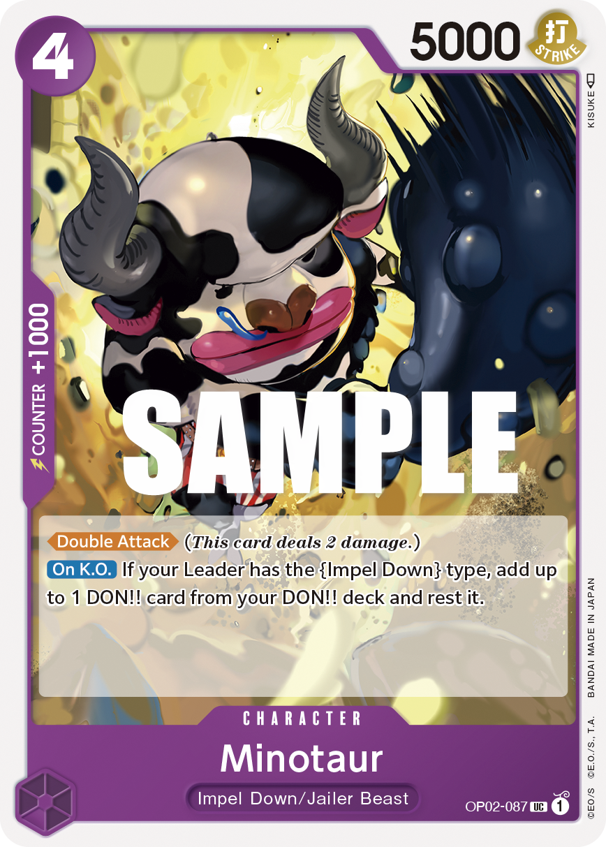 OP02-087 - Minotaur
