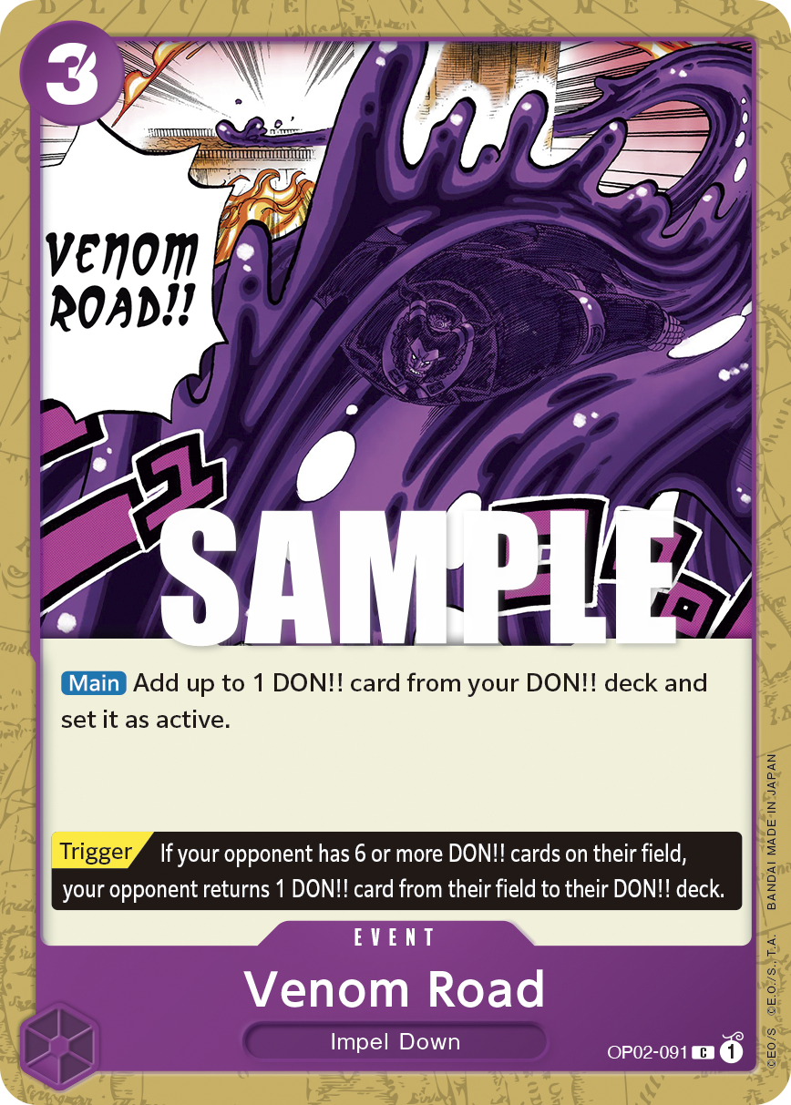 OP02-091 - Venom Road