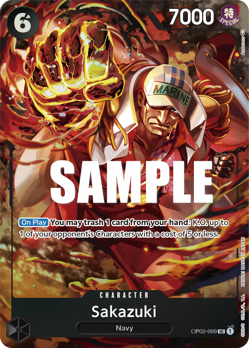 OP02-099 - Sakazuki