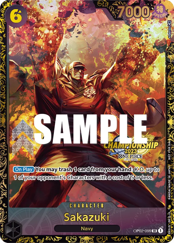 OP02-099 - Sakazuki