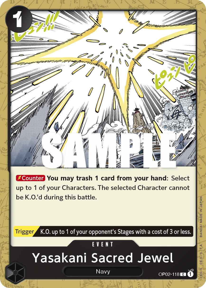 OP02-118 - Yasakani Sacred Jewel