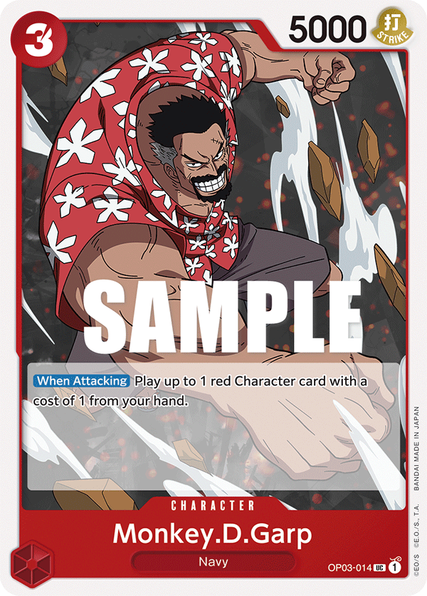 OP03-014 - Monkey D. Garp