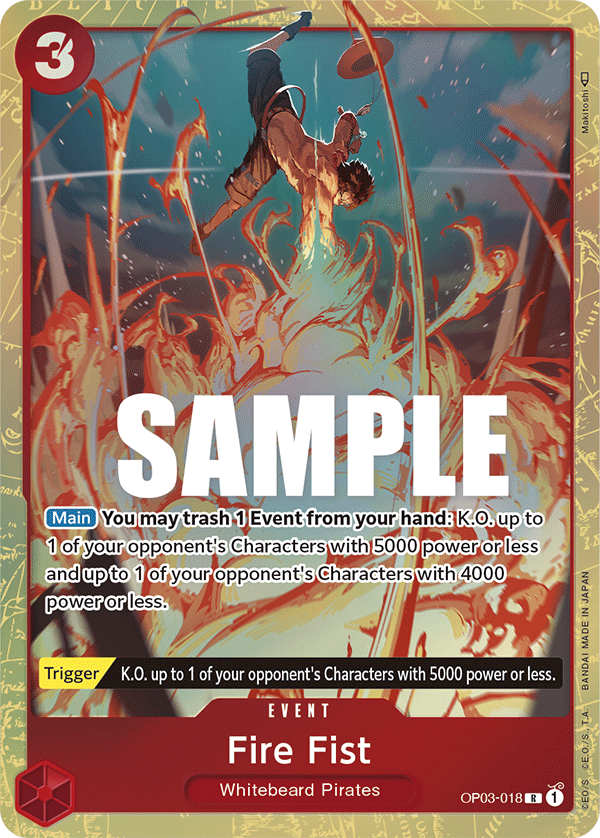 OP03-018 - Fire Fist