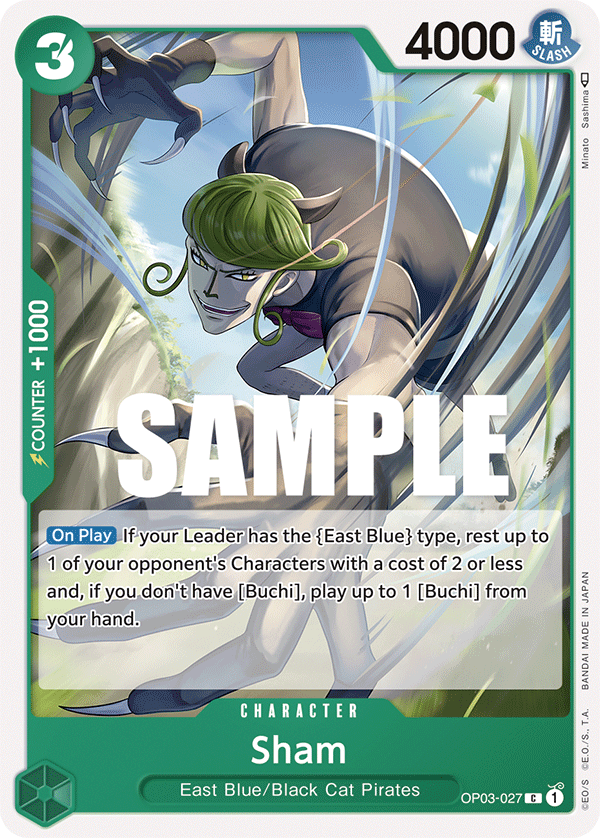 OP03-027 - Sham