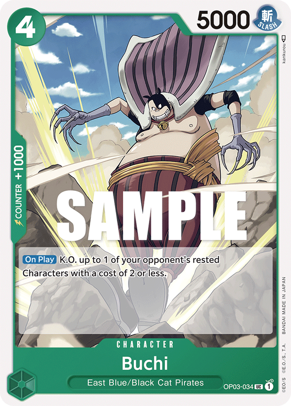 OP03-034 - Buchi