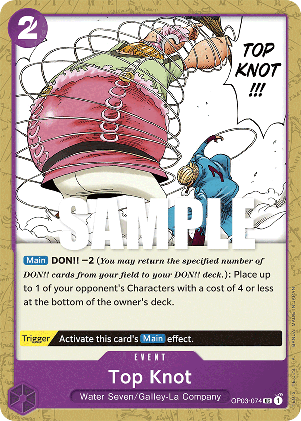 OP03-074 - Top Knot