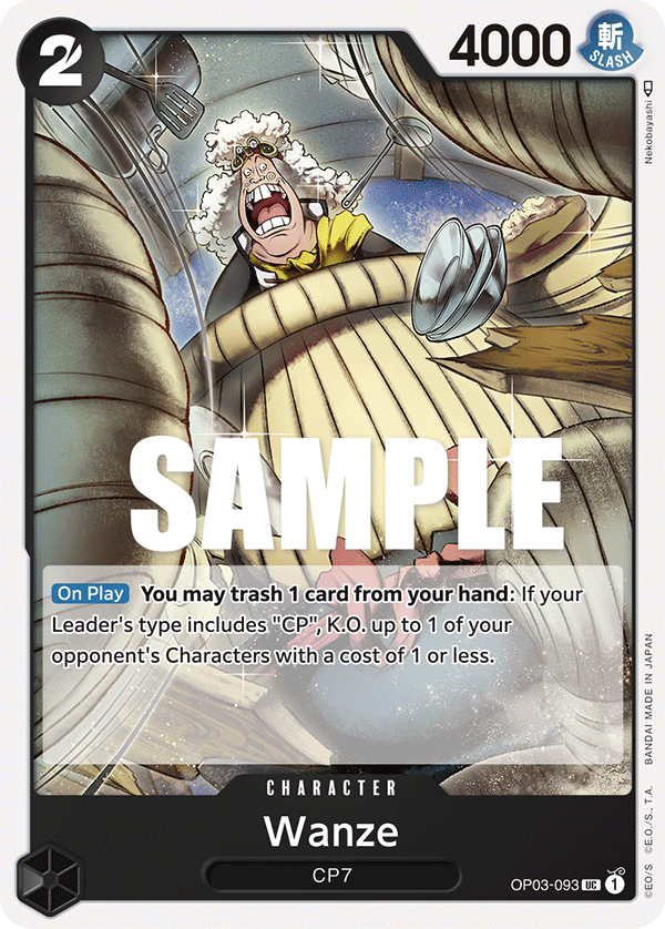 OP03-093 - Wanze