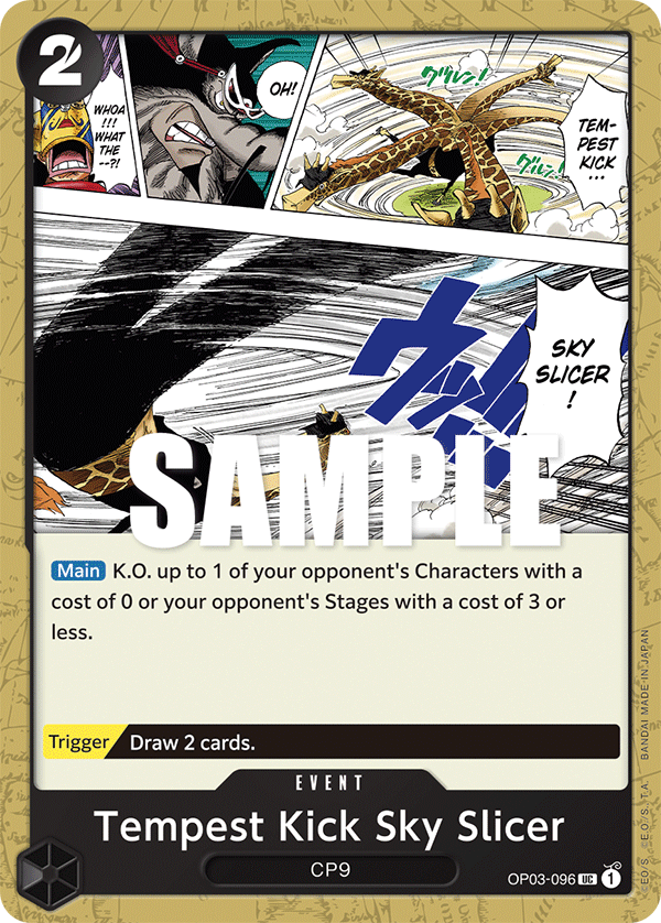 OP03-096 - Tempest Kick Sky Slicer