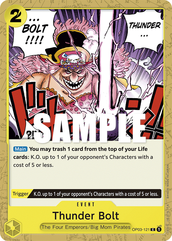 OP03-121 - Thunder Bolt