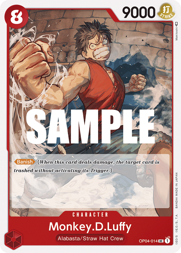 OP04-014 - Monkey D. Luffy