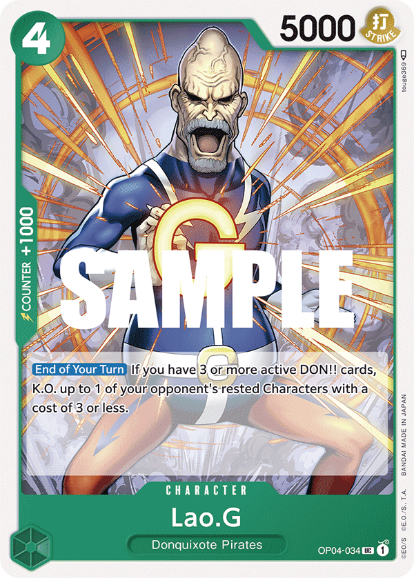 OP04-034 - Lao G