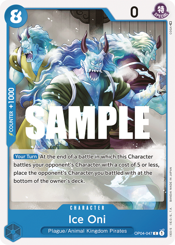 OP04-047 - Ice Oni