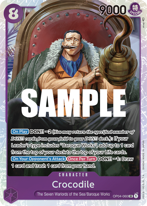 OP04-060 - Crocodile