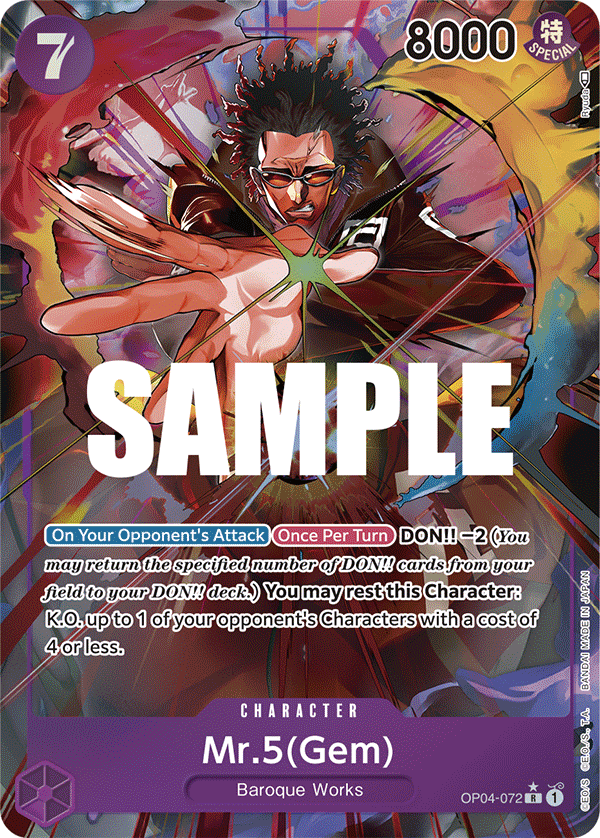 OP04-072 - Mr. 5(Gem)