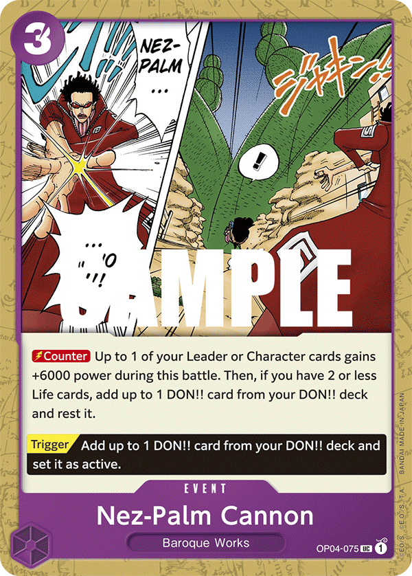 OP04-075 - Nez-Palm Cannon
