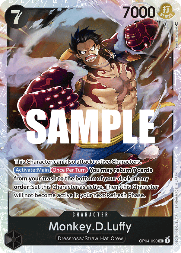 OP04-090 - Monkey D. Luffy