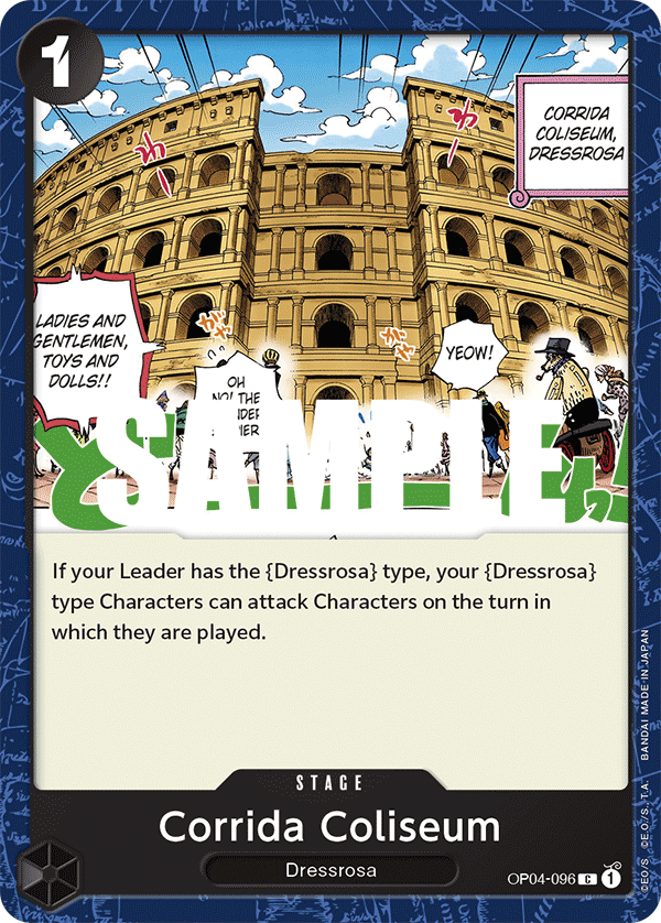 OP04-096 - Corrida Coliseum