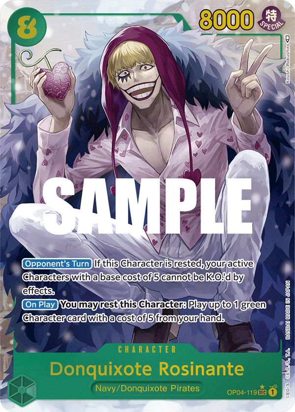 OP04-119 - Donquixote Rosinante