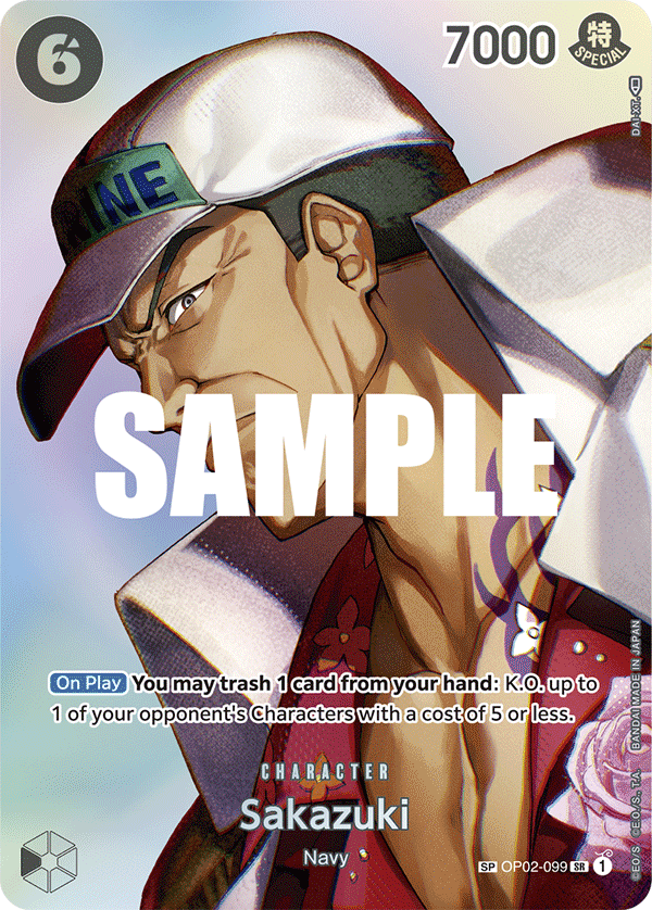 OP04-OP02-099 - Sakazuki