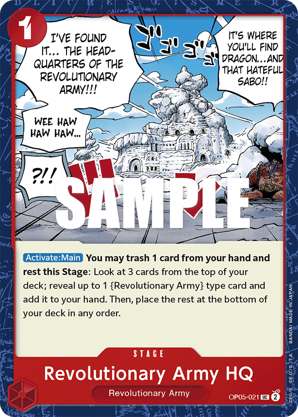OP05-021 - Revolutionary Army HQ