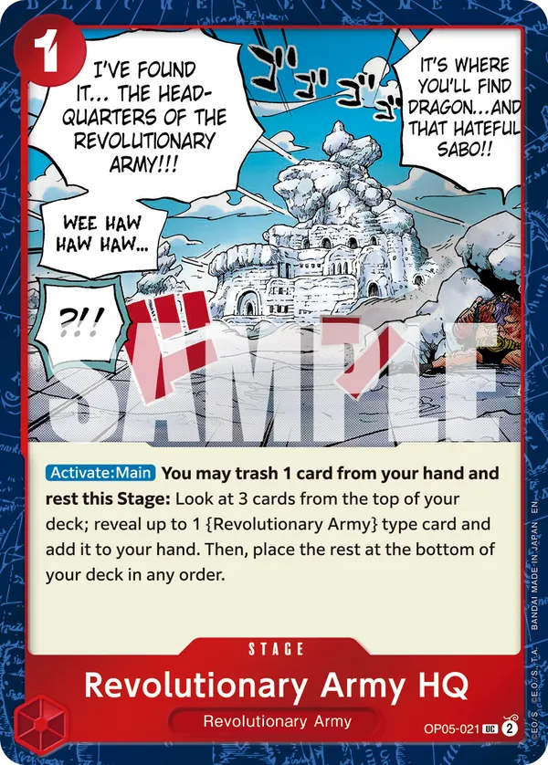 OP05-021 - Revolutionary Army HQ