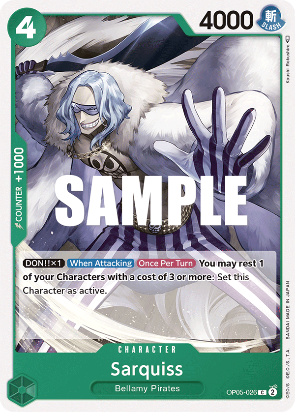 OP05-026 - Sarquiss