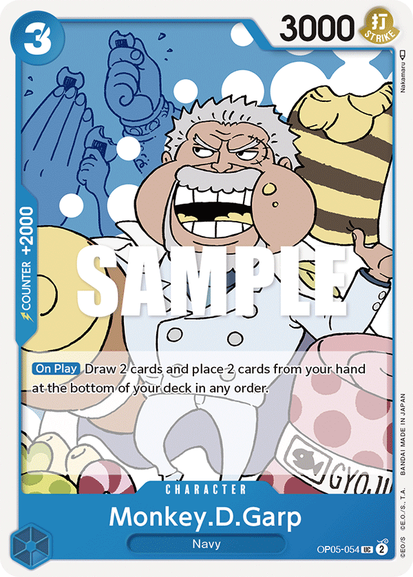 OP05-054 - Monkey D. Garp