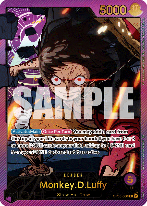 EB02-OP05-060 - Monkey D. Luffy