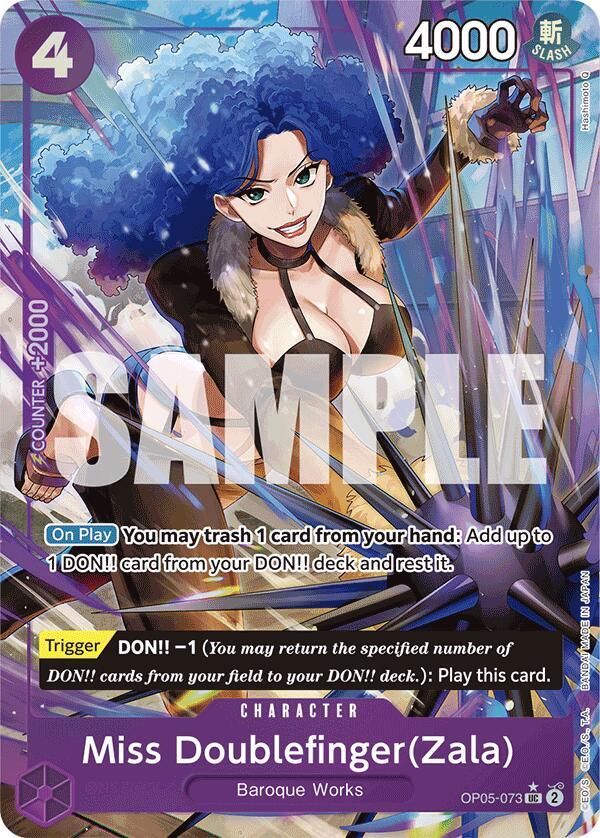 OP05-073 - Miss Doublefinger(Zala)