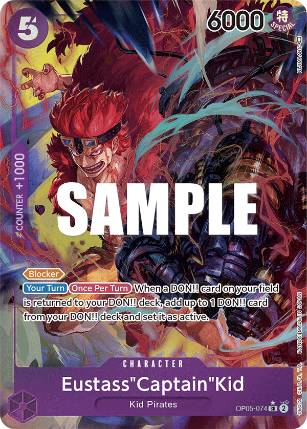 OP05-074 - Eustass”Captain”Kid