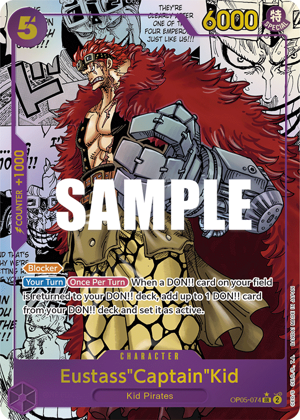 OP05-074 - Eustass”Captain”Kid